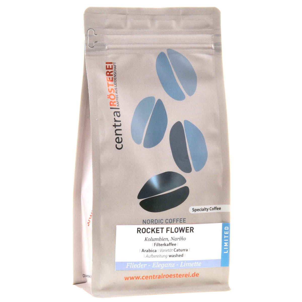 CentralRösterei Nordic Coffee Rocket Flower Kolumbien 250g